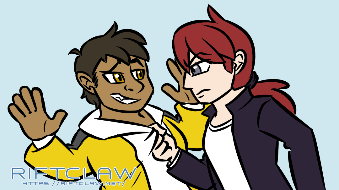 Gold didn't actually do anything this time. Art by Blake!