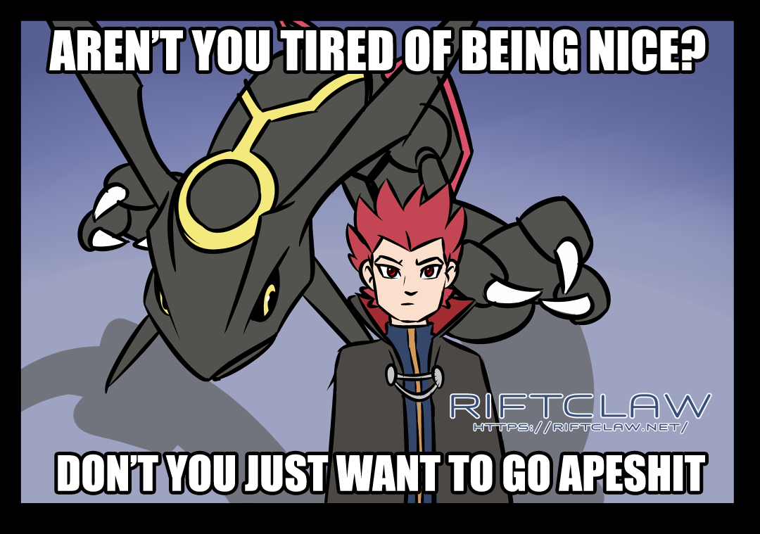 Jet is a bad influence, probably. Art by Blake!